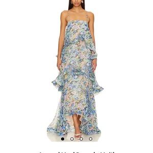 Floral Multicolor Maxi Dress